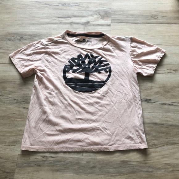 MASSIVE $10 SALE Timberland Pink Cropped Woman’s Top - Picture 1 of 7